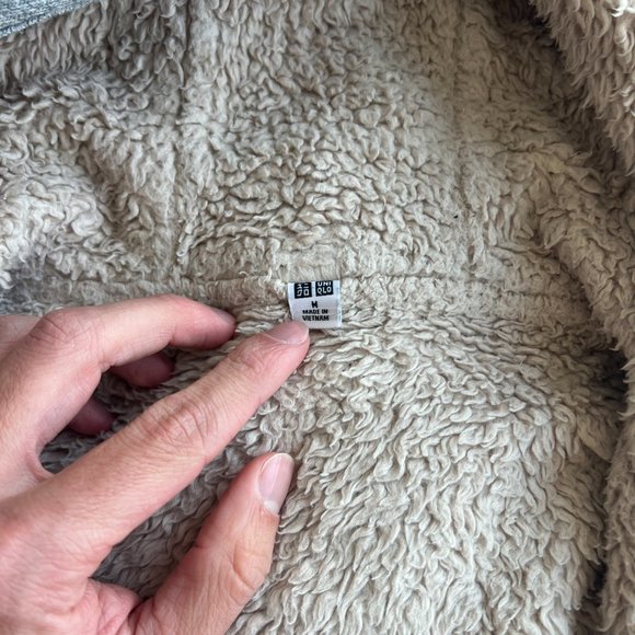 Gray Uniqlo Hoodie - Picture 3 of 3